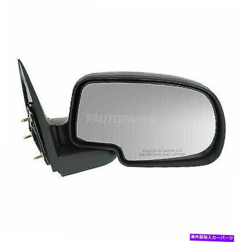 USミラー 新しいマニュアルミラー非加熱装置1999-06シボレーシルバラード1500クラシック New Right Manual Mirror Non Heated Fits 1999-06 Chevrolet Silverado 1500 Classic【並行輸入品】