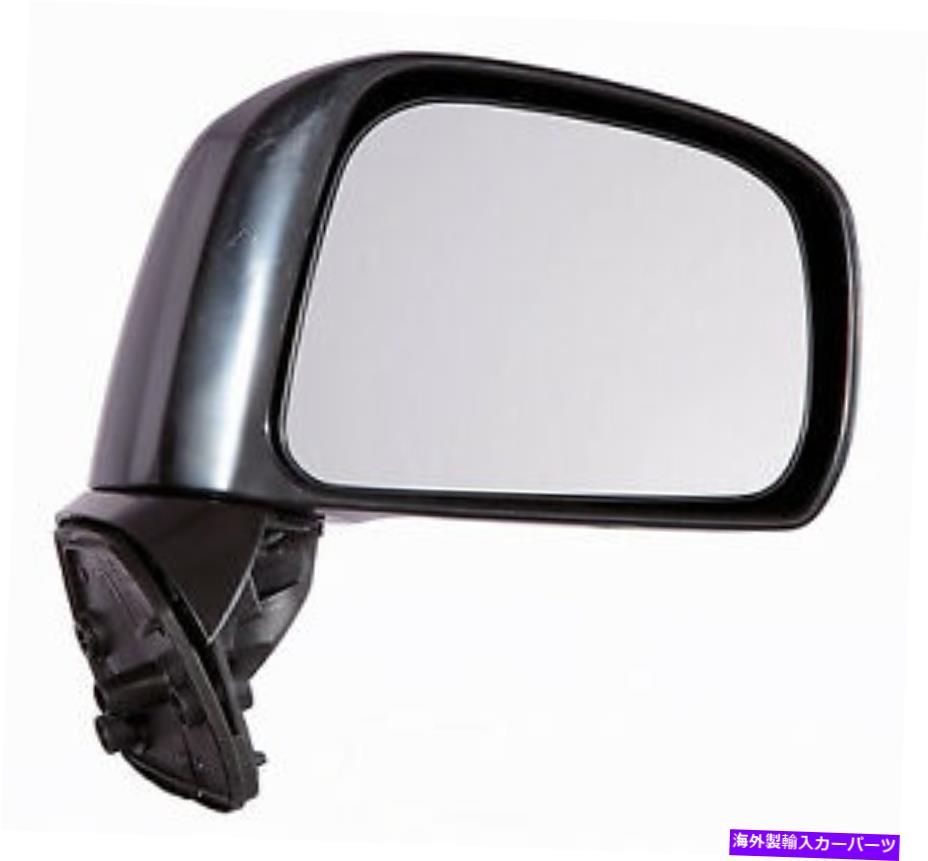 USミラー 乗客側ビューマニュアルドアミラーフィット2009-2011日産ヴェルサベースモデル Passenger Side View Manual Door Mirror Fits 2009-2011 Nissan Versa Base Model【並行輸入品】