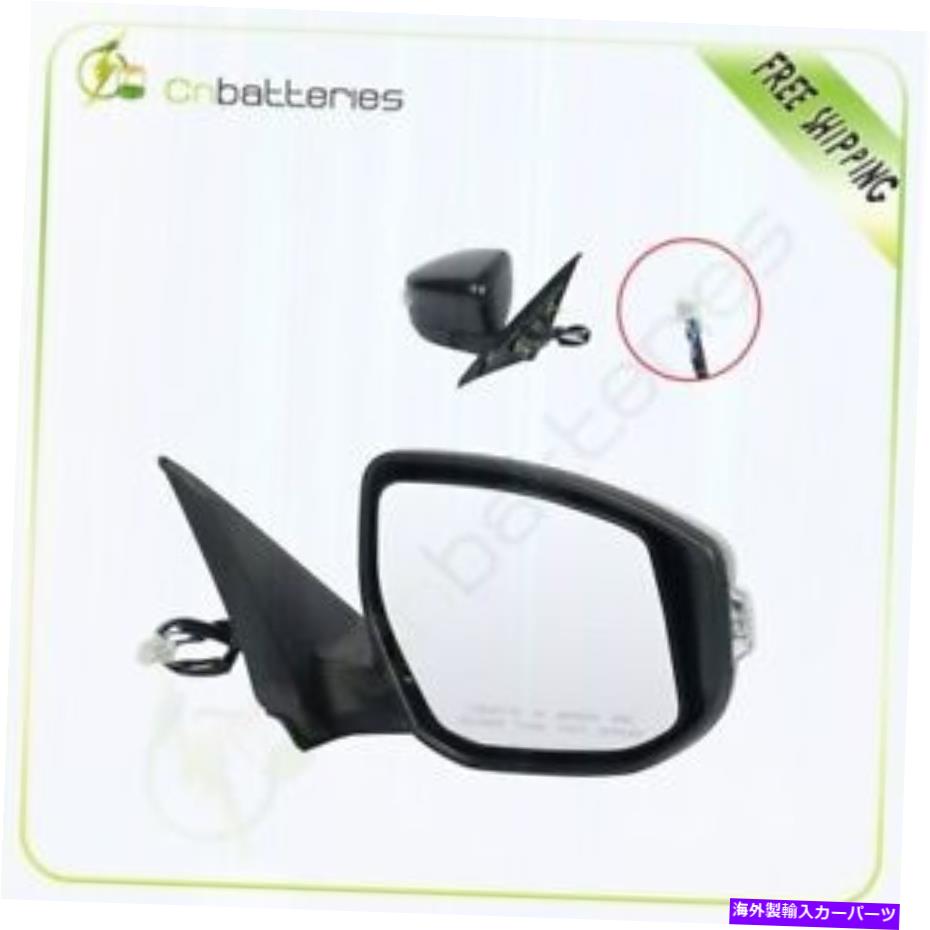 USミラー 2013-18のRHサイドミラー日産Altima3.5ブラックシグナルランプパワー加熱 RH Side Mirror For 2013-18 NISSAN ALTIMA3.5 Black SIGNAL LAMP Power Heated【並行輸入品】
