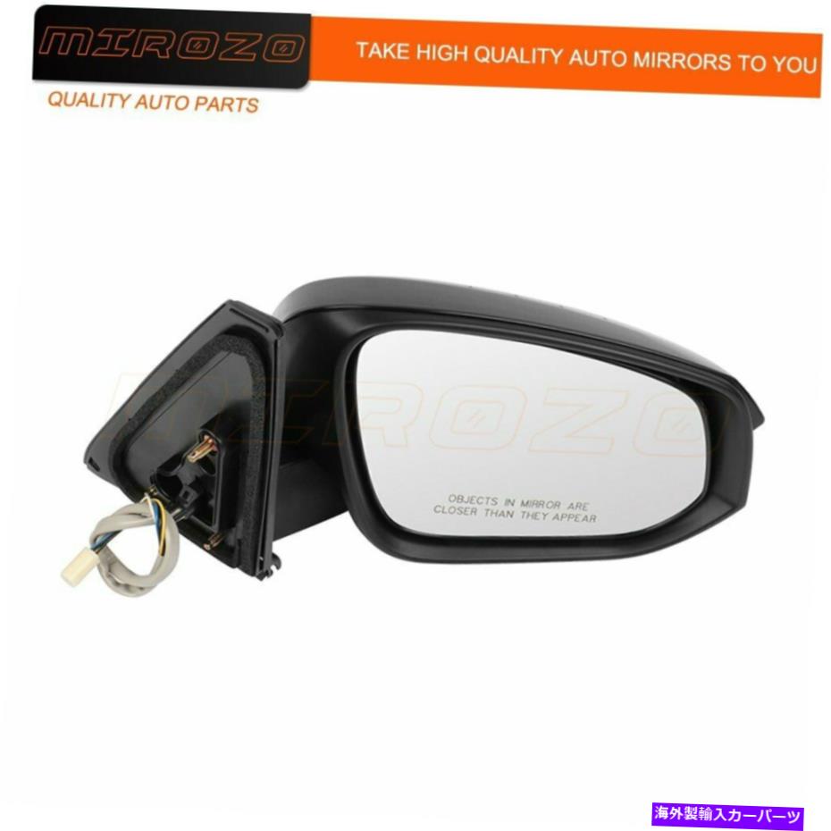 USミラー 2014-2018 Toyota Hilux 4runnerRHサイドブラックフォルフォーパワーヒートミラー For 2014-2018 TOYOTA HILUX 4RUNNER RH Side Black Foldaway Power Heated Mirror【並行輸入品】