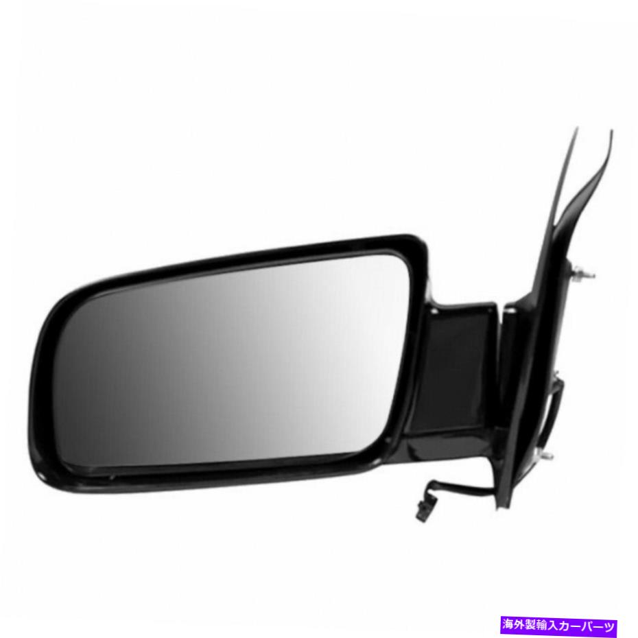 USミラー GMC Safari 2000-2005ミラードライバー側|パワービュー|光沢黒 For GMC Safari 2000-2005 Mirror Driver Side | Power View | Gloss Black【並行輸入品】