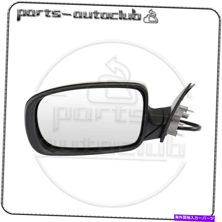USミラー 2011-2014 Dodge Charger Black Power Heated Manual FoldAway左サイドミラー For 2011-2014 DODGE CHARGER Black Power Heated Manual Foldaway Left Side Mirror【並行輸入品】