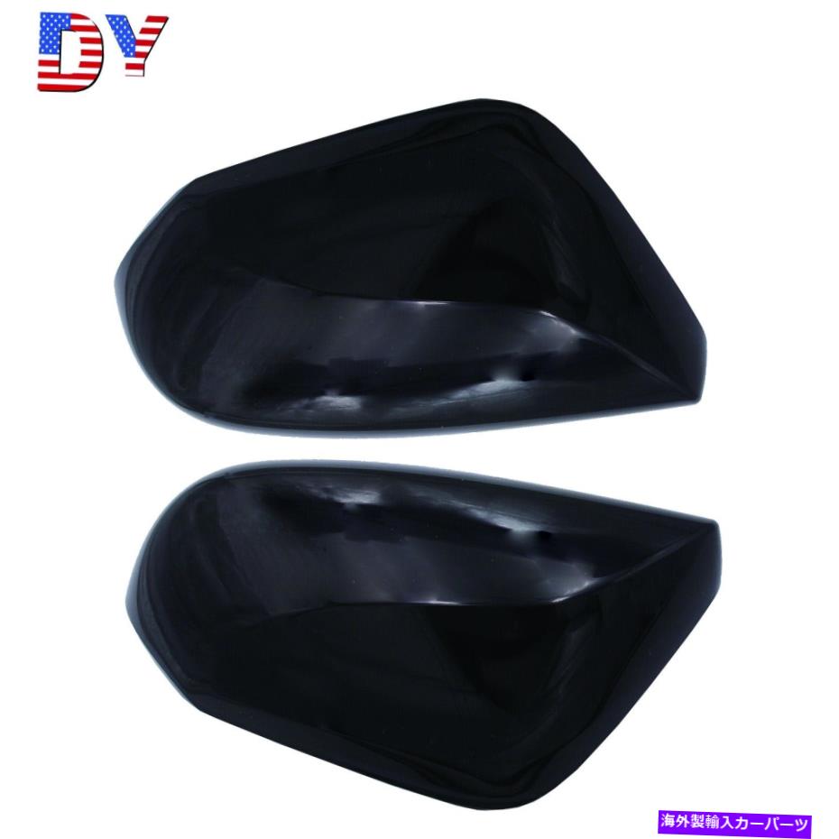 USミラー ペアペイント可能なブラックミラーカバーキャップLH＆RHフィットトヨタカムリXLE XS 2018-21 Pair Paintable Black Mirror Cover Cap LH&RH Fit for Toyota Camry XLE XS 2018-21【並行輸入品】