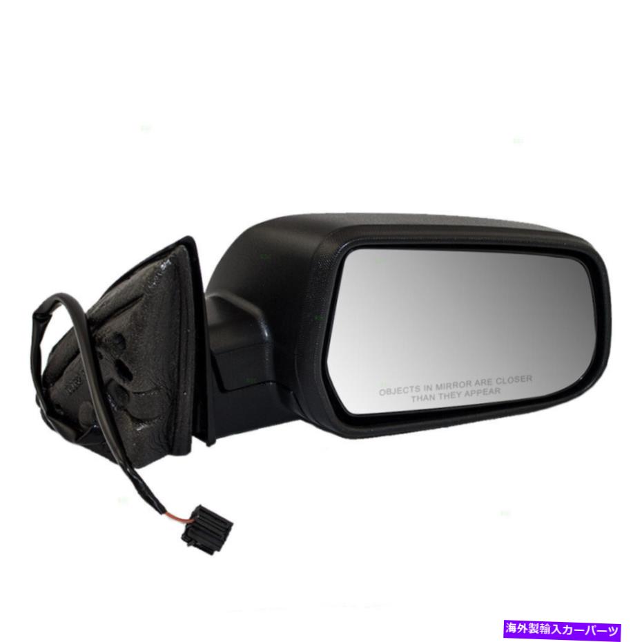 USミラー 2010-2014 Equinox＆Terrainの助手席側のパワーミラーテクスチャブラック Passenger Side Power Mirror Textured Black for 2010-2014 Equinox & Terrain【並行輸入品】