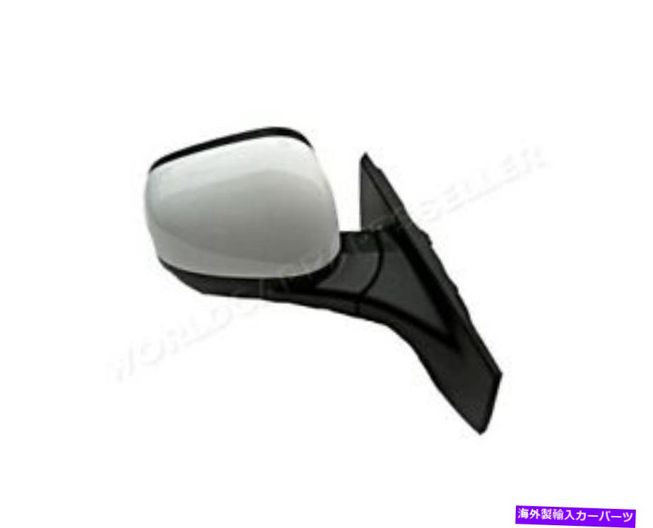 USミラー シボレースパーク2010-電気サイドミラー調整可能加熱凸左黒 CHEVROLET SPARK 2010- Electric Side Mirror adjustable heated convex LEFT black【並行輸入品】