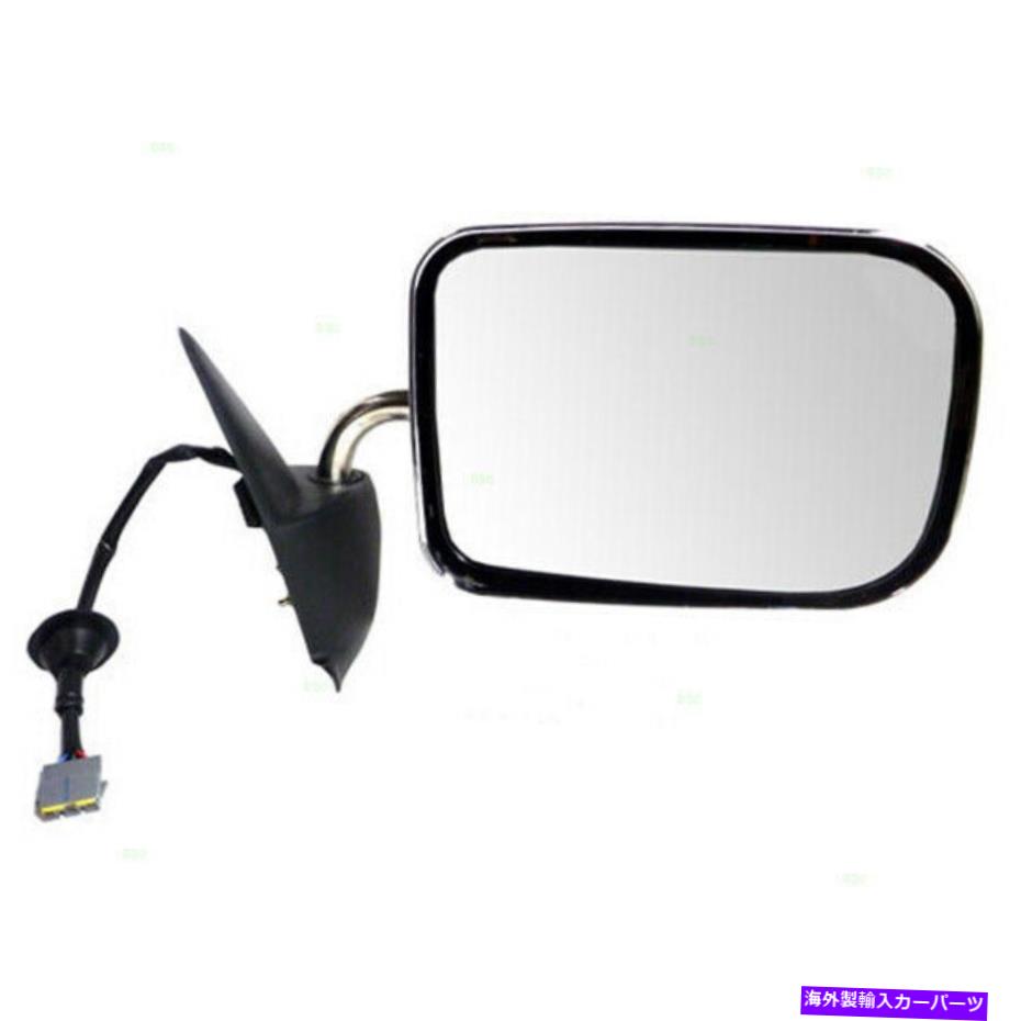 USミラー 94-97のミラーダッジラムピックアップトラックの乗客サイドパワーW/ Chrome 55076612 Mirror for 94-97 Dodge Ram Pickup Truck Passengers Side Power w/ Chrome 55076612【並行輸入品】