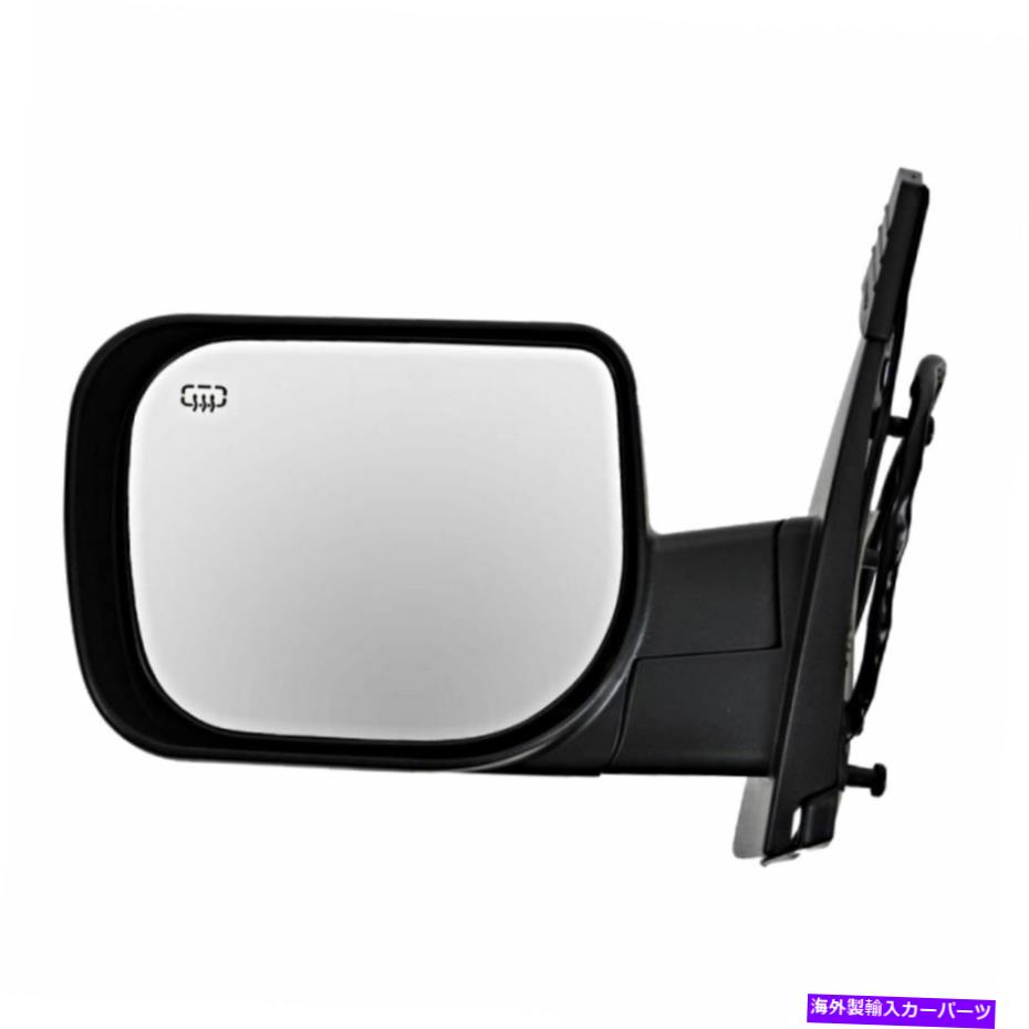 USミラー フィット04-15タイタン /艦隊左ドライバーのテキストパワーミラーw / ht、single arm、man fold Fits 04-15 Titan / Armada Left Driver Text Power Mirror W/Ht,Single Arm,Man Fold【並行輸入品】