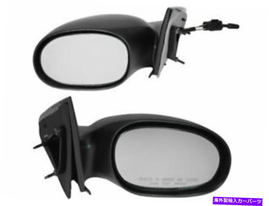 USミラー TRQドアミラーセットは、Dodge Neon 2000-2005 48RDVHに適合します TRQ Door Mirror Set fits Dodge Neon 2000-2005 48RDVH【並行輸入品】
