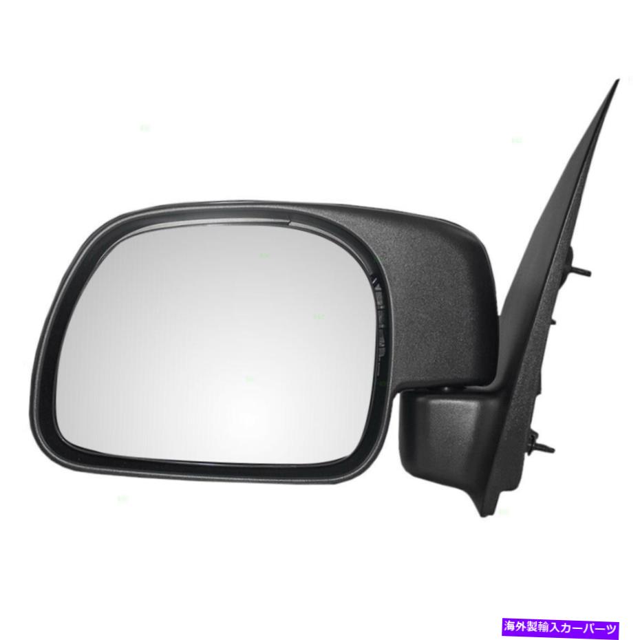 USミラー 99-07フォードスーパーデューティピックアップトラックのドライバーパワーサイドミラーパドルタイプ Drivers Power Side Mirror Paddle Type for 99-07 Ford Super Duty Pickup Truck【並行輸入品】