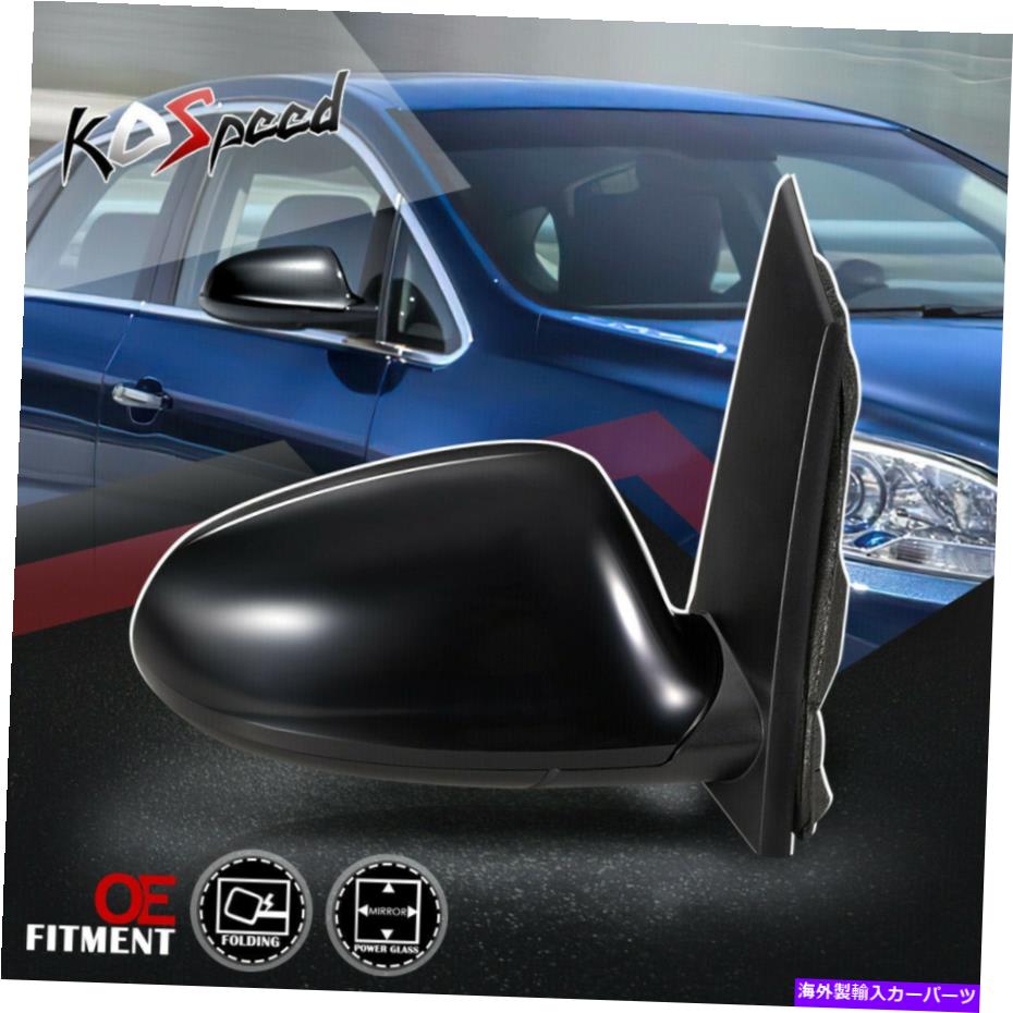 USミラー 12-17ビュイックベラノの右旅客側の搭載調整リアビューミラー Right Passenger Side Powered Adjustment Rear View Mirror for 12-17 Buick Verano【並行輸入品】