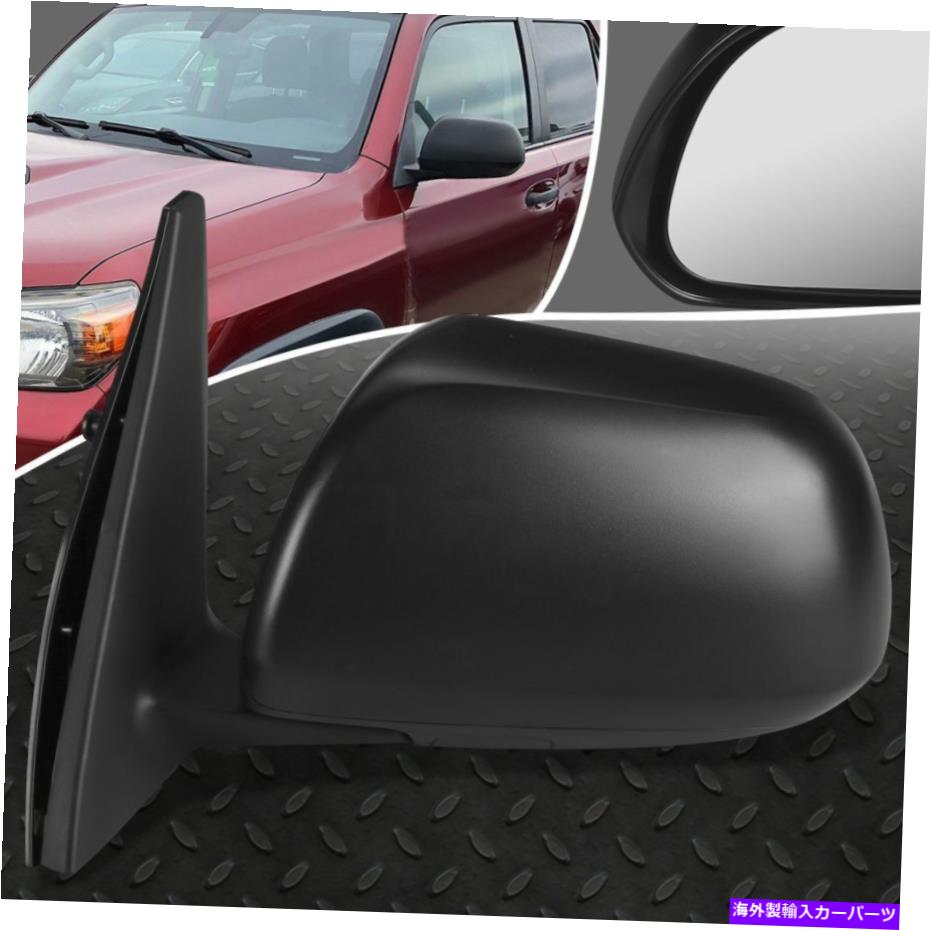 USミラー 10-13のトヨタ4runner OEスタイル駆動+加熱左側の後部ビュードアミラー FOR 10-13 TOYOTA 4RUNNER OE STYLE POWERED+HEATED LEFT SIDE REAR VIEW DOOR MIRROR【並行輸入品】