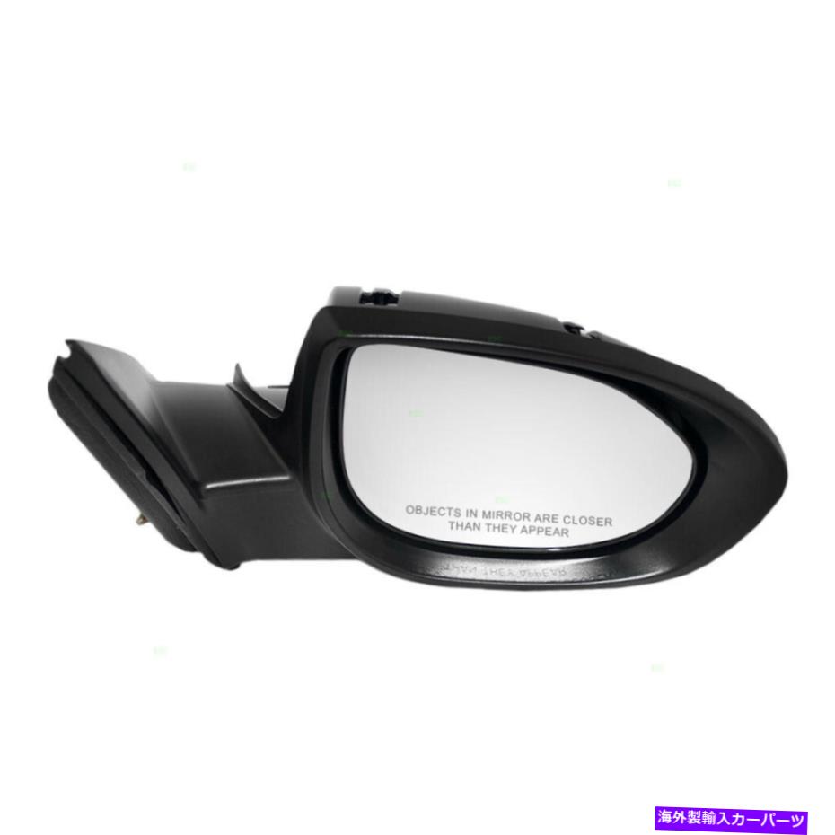 USミラー 2009-2013のためにブラックに合わせて乗客側のパワーミラーペイント Passenger Side Power Mirror Paint to Match Black for 2009-2013 6【並行輸入品】