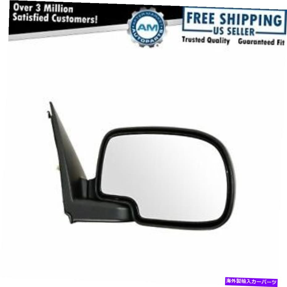 USミラー 99-02シルバラードシエラピックアップトラックのクロムパワーミラーの乗客右RH Chrome Power Mirror Passenger Right RH for 99-02 Silverado Sierra Pickup Truck【並行輸入品】