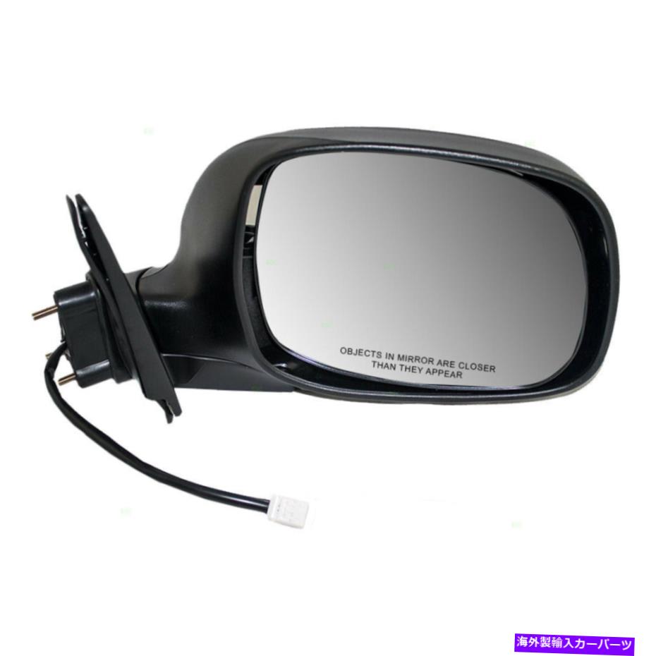 USミラー Tundra Regulal＆Access Cab Truck 00-06乗客サイドビューパワーミラーに適合する Fits Tundra Regular & Access Cab Truck 00-06 Passengers Side View Power Mirror【並行輸入品】