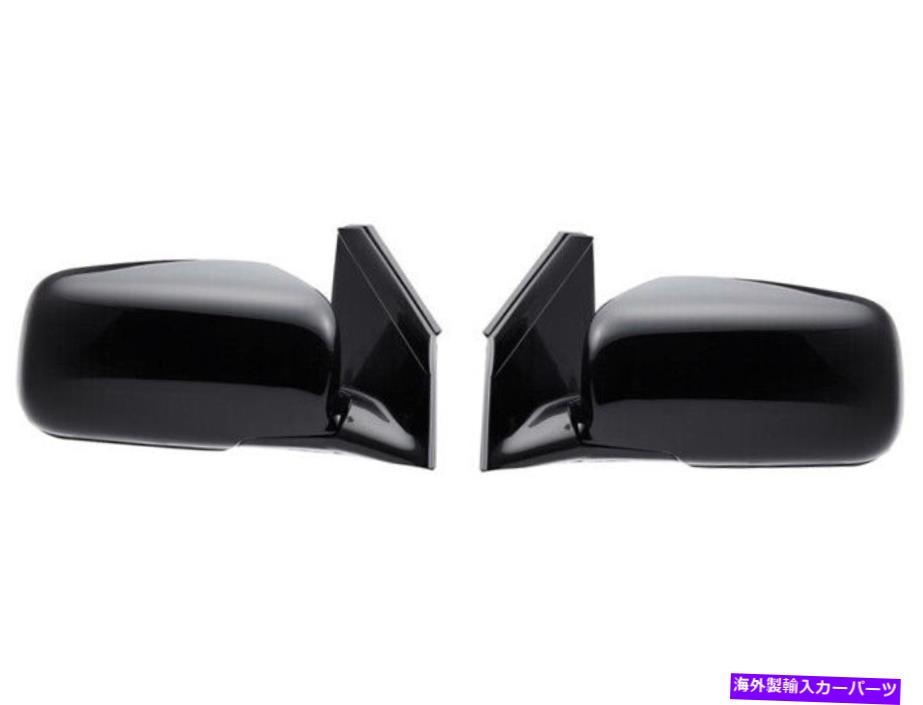 USミラー 三菱ランサー02-07マニュアルサイドミラー左右のドライバーの助手席側 Mitsubishi Lancer 02 - 07 Manual Side Mirrors Left Right Driver Passenger Sides【並行輸入品】