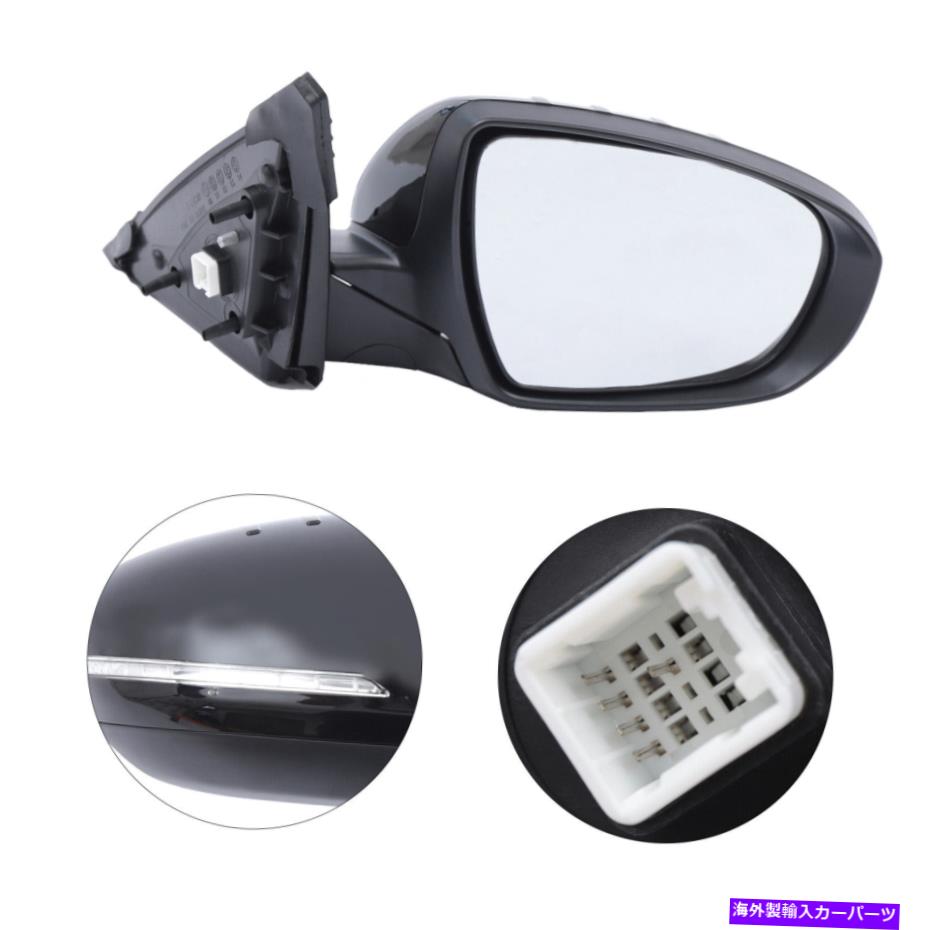 USミラー 2011年2012年2013 Kia Optimaの右助手席の電力加熱ミラーアセンブリ Right Passenger Side Power Heated Mirror Assembly For 2011 2012 2013 Kia Optima【並行輸入品】