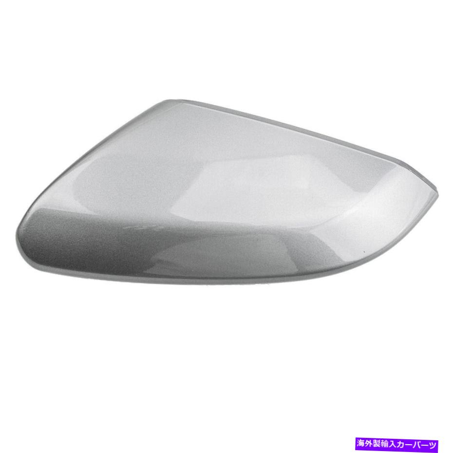 USミラー 1x左側ビューミラーキャップカバーホンダシビック2016-20シルバーアイテムに適しています 1x Left Side View Mirror Cap Cover Fit for Honda Civic 10th 2016-20 Silver Item【並行輸入品】