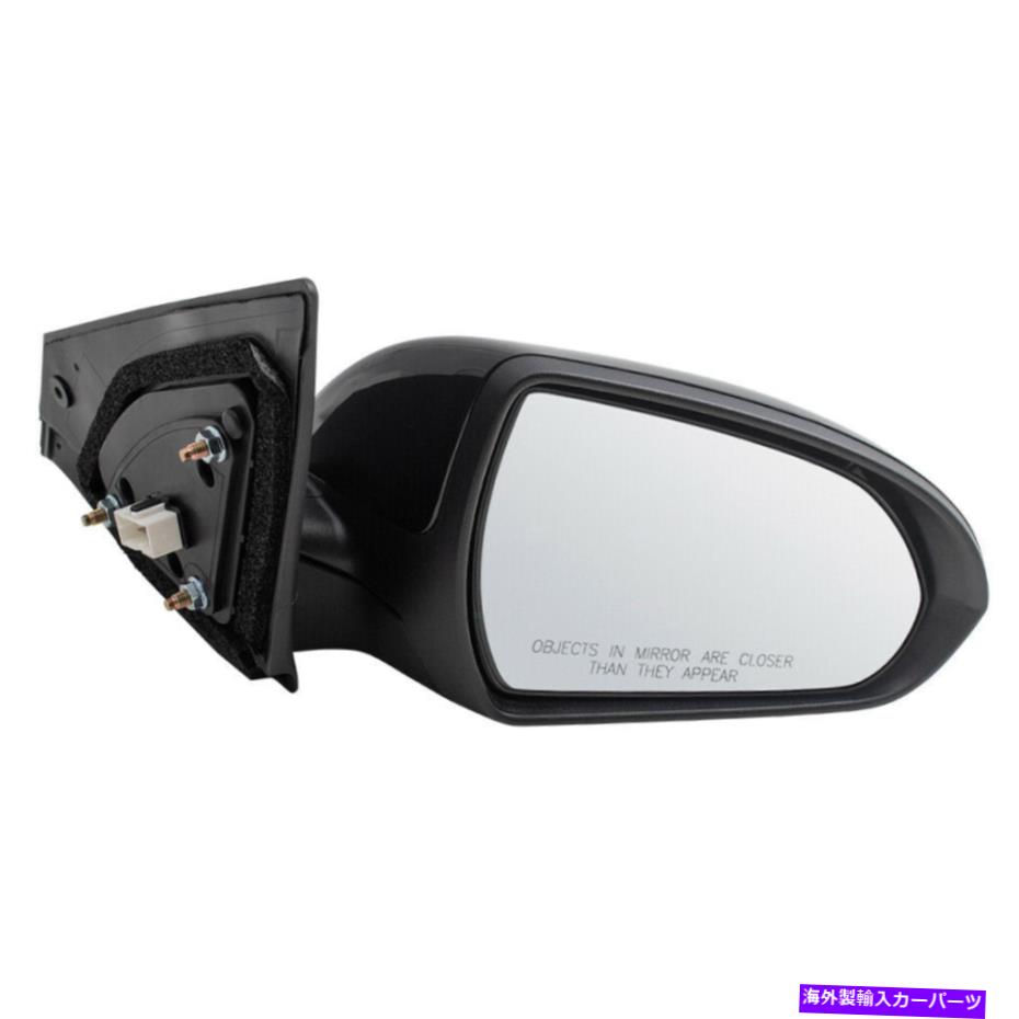 USミラー 17-19ヒュンダイエラントラセダンUSAの乗客パワーサイドビューミラーアセンブリ Passengers Power Side View Mirror Assembly for 17-19 Hyundai Elantra Sedan USA【並行輸入品】