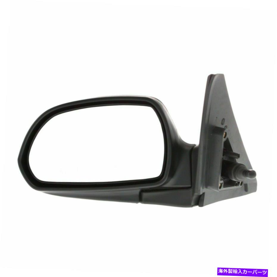 USミラー 2002-2004 KIA Spectra KI1320109の新しい左マニュアルリモートミラーマニュアル折りたたみ式 New Left Manual Remote Mirror Manual Folding For 2002-2004 Kia Spectra KI1320109【並行輸入品】