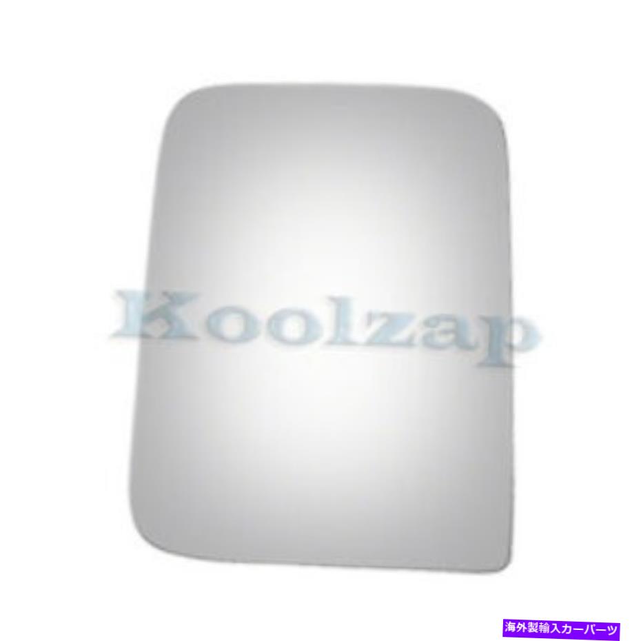 USミラー 87-02ラングラーエクステリアリアビューミラーガラスフラットレンズドライバー側 For 87-02 Wrangler Exterior Rear View Mirror Glass Flat Lens Driver Side【並行輸入品】