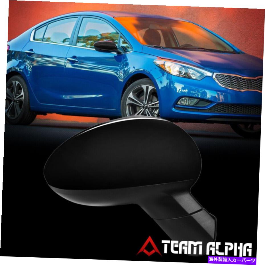 USミラー 2012-2013 Kia Rio [右助手席側]パワー+加熱折りたたみ式ドアミラー Fits 2012-2013 Kia Rio [Right Passenger Side] Power+Heated Foldable Door Mirror【並行輸入品】