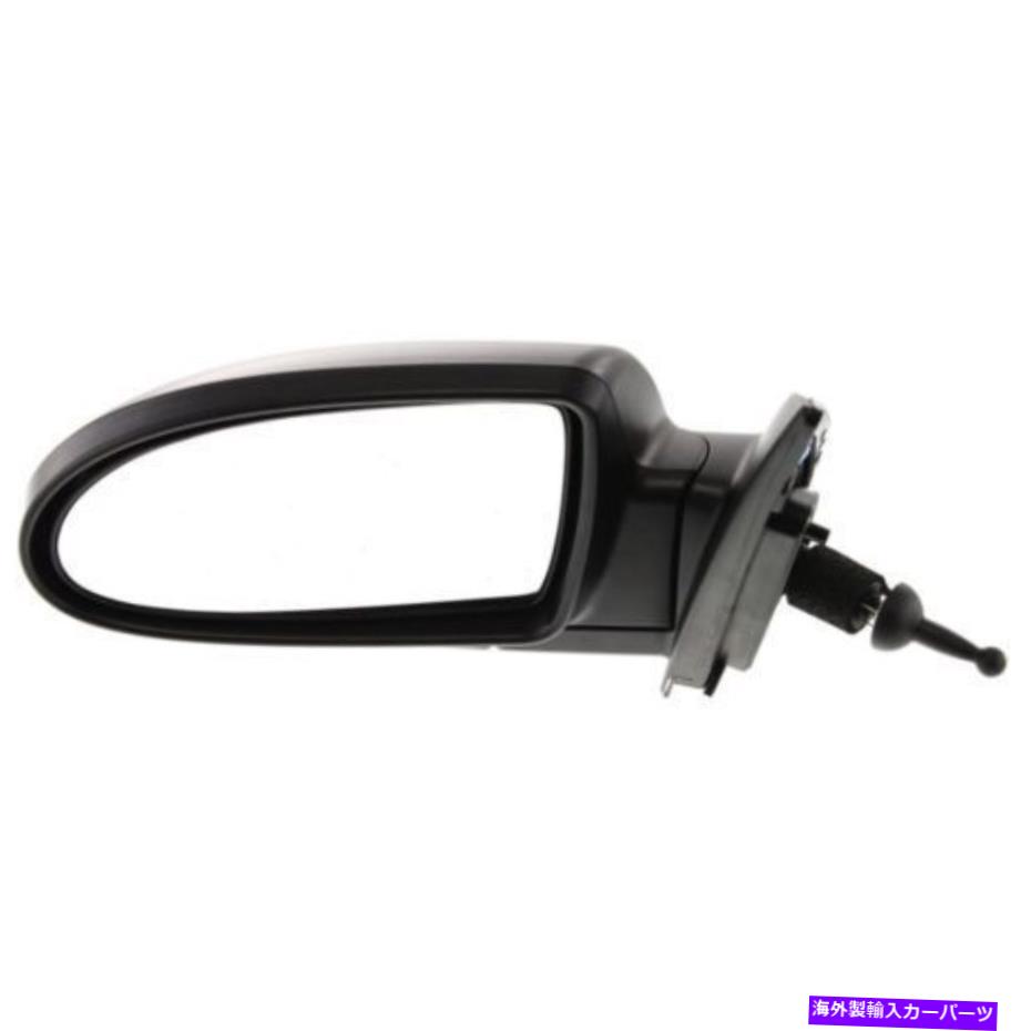 USミラー アクセント06-10、ドライバーサイドミラー、テクスチャブラック For Accent 06-10, Driver Side Mirror, Textured Black【並行輸入品】