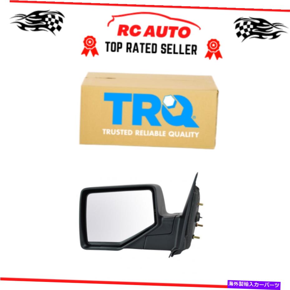 USミラー TRQミラーマニュアルテクスチャブラック左LHドライバーサイド06-11フォードレンジャーNEW TRQ Mirror Manual Textured Black Left LH Driver Side for 06-11 Ford Ranger New【並行輸入品】