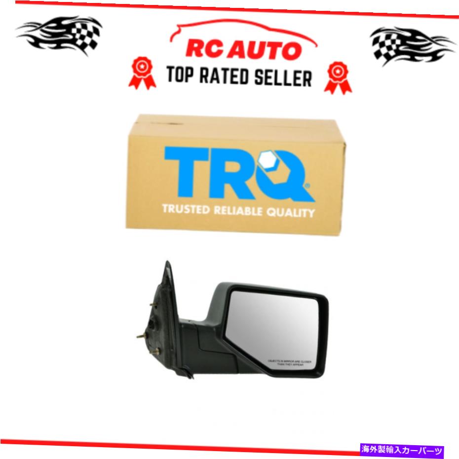 USミラー 06-11フォードレンジャーのためのTRQミラーマニュアルテクスチャブラックRH右助手席側 TRQ Mirror Manual Textured Black RH Right Passenger Side for 06-11 Ford Ranger【並行輸入品】