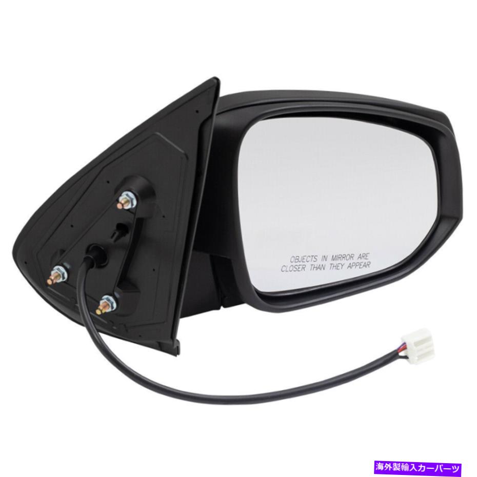 USミラー パワーサイドビューミラーの乗客の加熱テクスチャのフィット16-18トヨタタコマピックアップ Power Side View Mirror Passengers Heated Textured fit 16-18 Toyota Tacoma Pickup【並行輸入品】