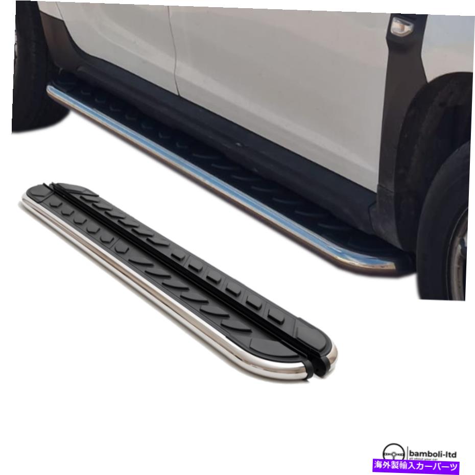 Nerf Bar アウディQ5 2008-2017のランニングボードサイドステップNERFバー Running Board Side Step Nerf Bar for Audi Q5 2008 - 2017【並行輸入品】