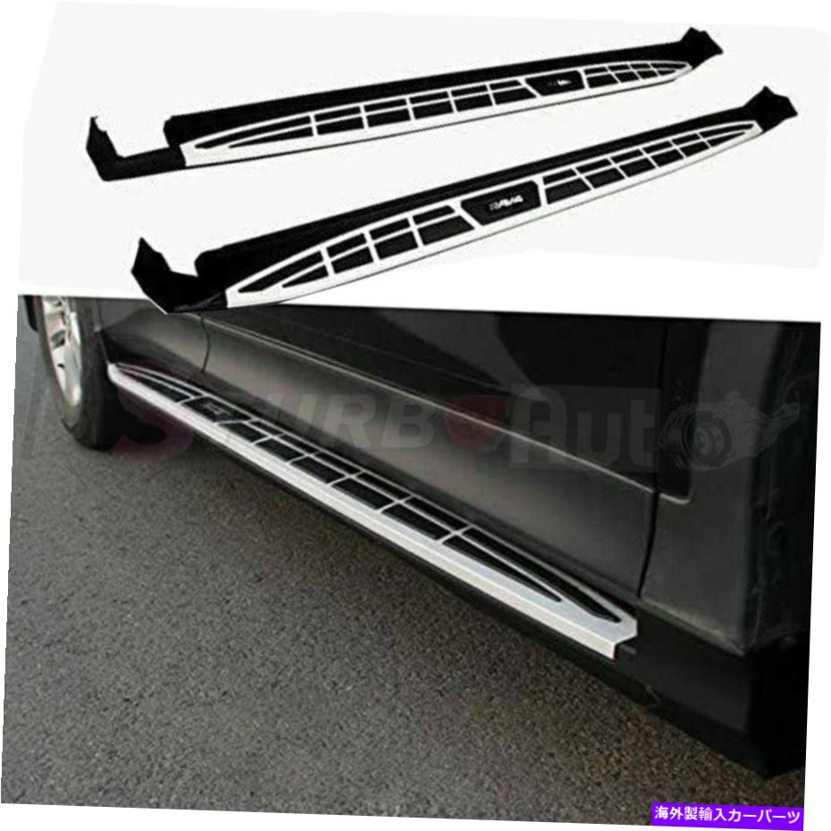 Nerf Bar RAV4 RAV-4 2013 2014 2015サイドステップドアランニングボードNERFバーに適合 Fits for RAV4 RAV-4 2013 2014 2015 Side Step Door Running Board Nerf Bar【並行輸入品】
