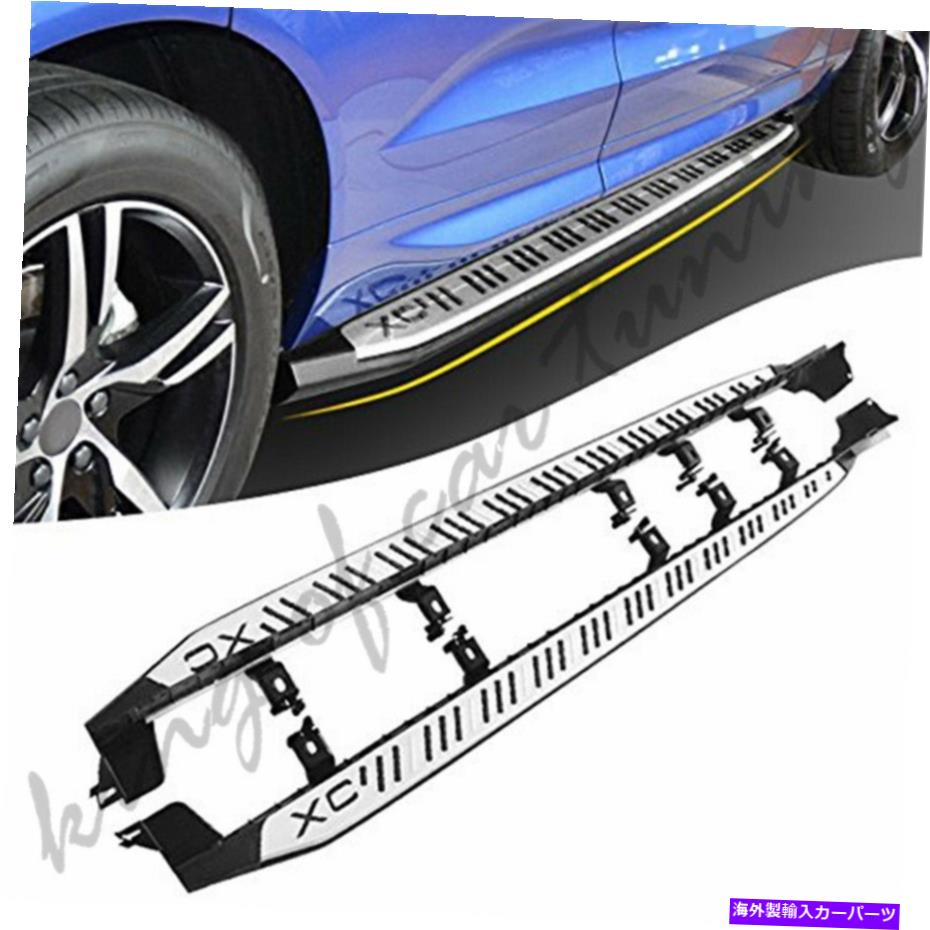 Nerf Bar ランニングボードサイドステップnerf bars for volvoすべての新しいxc60 2018-2022 Running Boards Side Steps Nerf Bars Fits for VOLVO All New XC60 2018-2022【並行輸入品】