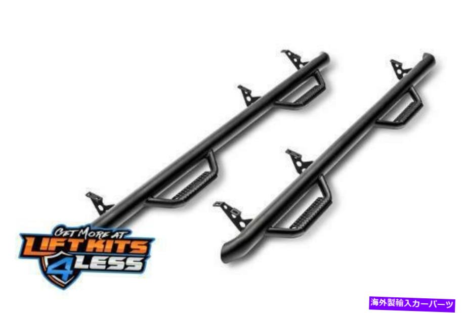 Nerf Bar n-fab c1489qc-txテキスト。 14-18 GM 1500のブラックW2Wナーフステップバー N-Fab C1489QC-TX Text. Black W2W Nerf Step Bar for 14-18 GM 1500【並行輸入品】
