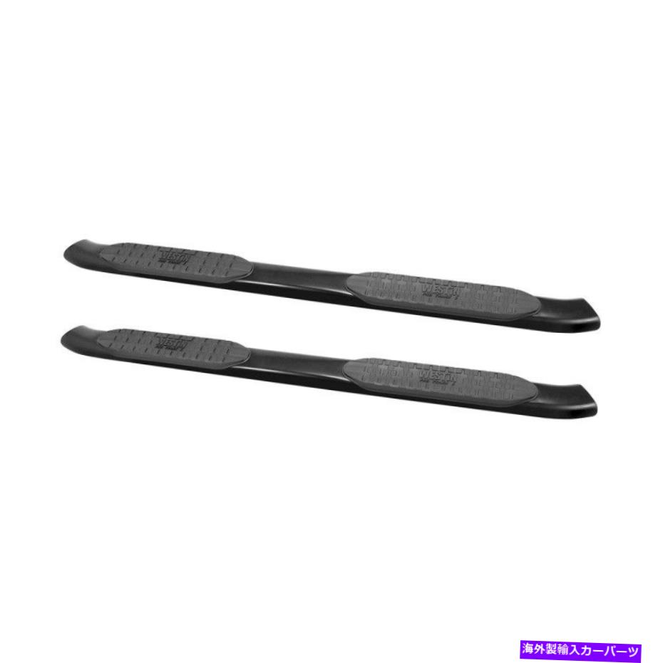 Nerf Bar Westin Pro Traxx 5 2009-19 RAM 15/25/3500の楕円形のナルフステップバー - ブラック Westin PRO TRAXX 5 Oval Nerf Step Bars for 2009-19 Ram 15/25/3500 - Black【並行輸入品】