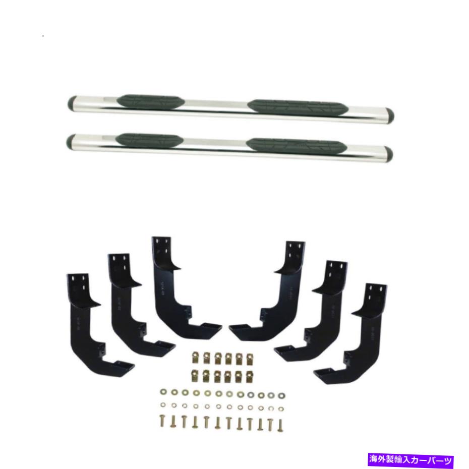 Nerf Bar ウェスティン22-5020/22-2075プレミア4オーバルナーフステップバーとコロラド向けの取り付けキット Westin 22-5020/22-2075 Premier 4 Oval Nerf Step Bars & Mounting Kit for Colorado【並行輸入品】