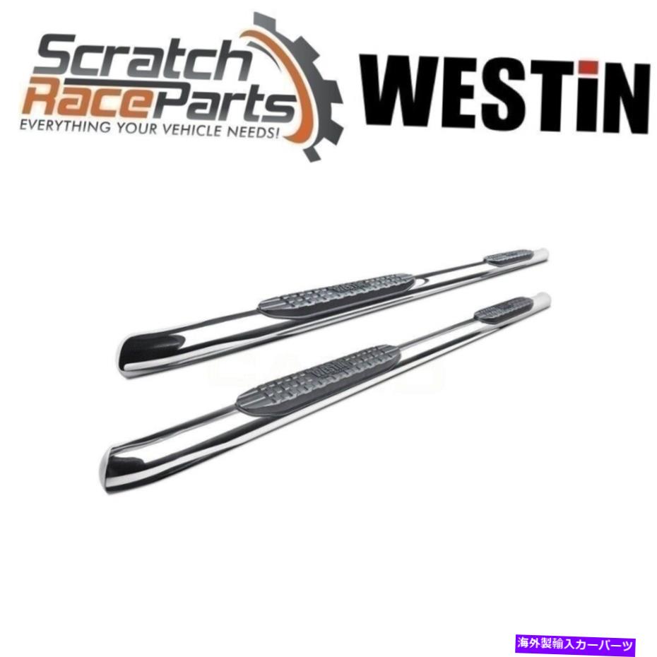 Nerf Bar ウェスティン4 "シボレー/GMC用の磨かれたステンレス15-18 Pro Traxx Oval Nerf Bars Westin 4"Polished Stainless For Chevrolet/GMC 15-18 PRO TRAXX Oval Nerf Bars【並行輸入品】｜Us Custom Parts Shop USDM