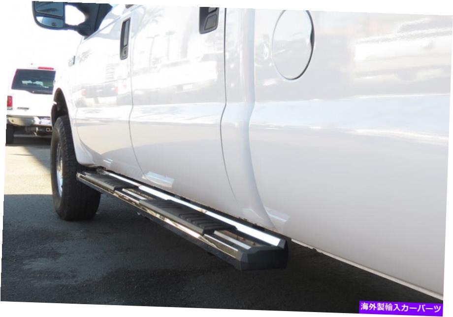 Nerf Bar 99-16フォードF250 F350 SuperDuty Crew CabのChromeNerf Barステップ Chrome Nerf Bar Steps For 99-16 Ford F250 F350 SuperDuty Crew Cab【並行輸入品】