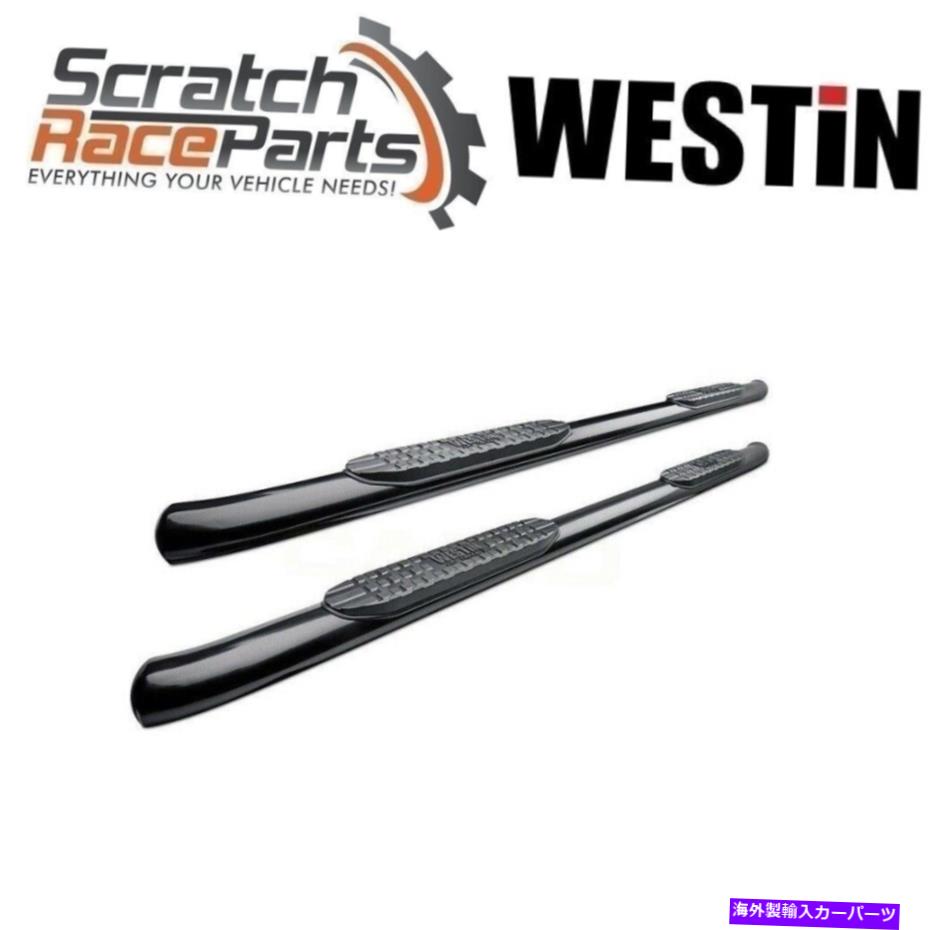 Nerf Bar ウェスティンフィットキャニオン/コロラド15-18 Pro Traxx Oval Nerf Barsブラックパウダーコーティング Westin Fits Canyon/Colorado 15-18 PRO TRAXX Oval Nerf Bars Black Powder Coated【並行輸入品】｜Us Custom Parts Shop USDM