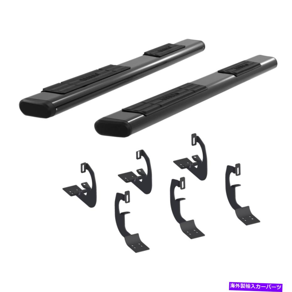 Nerf Bar 牡羊座6インチブラックオーバルナーフバー2015-2022フォードF-150スーパークルーキャブのサイドステップ Aries 6in Black Oval Nerf Bars Side Steps for 2015-2022 Ford F-150 SuperCrew Cab【並行輸入品】｜Us Custom Parts Shop USDM