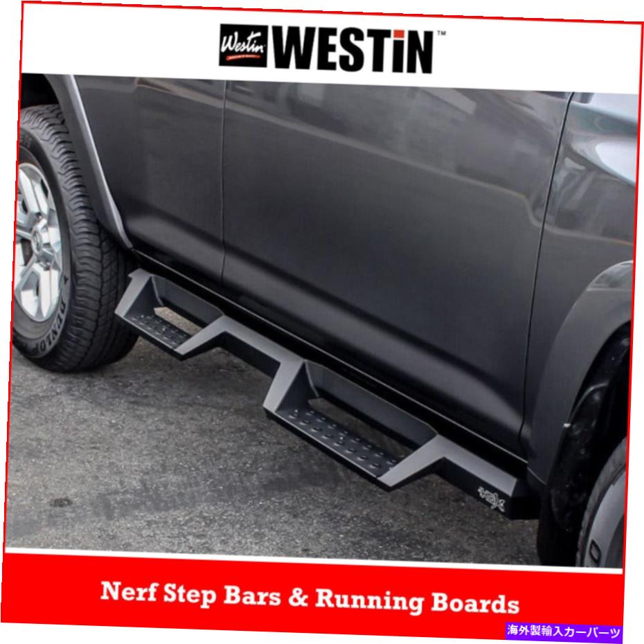 Nerf Bar 2019-2021 RAM 1500クルーキャブのウェスティンHDXドロップナーフステップバー（新しいボディスタイル） Westin HDX Drop Nerf Step Bars for 2019-2021 Ram 1500 Crew Cab (New Body Style)【並行輸入品】