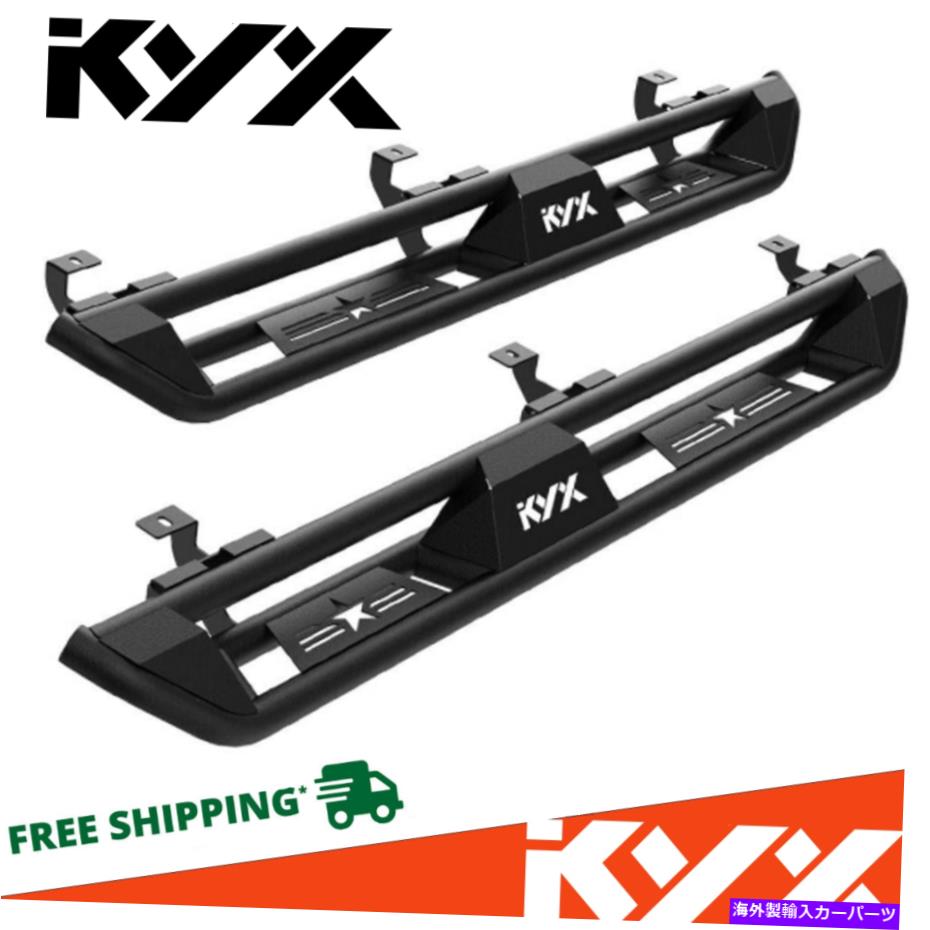 Nerf Bar 15-20フォードF-150/2017-2020 F-250スーパークルーキャブナーフランニング用のサイドステップバー Side Steps Bars For 15-20 Ford F-150/2017-2020 F-250 Super crew Cab Nerf Running【並行輸入品】