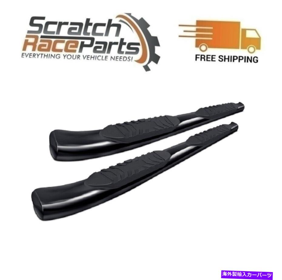 Nerf Bar 24284295 Lund 5in Oval Curved Steel Nerf Bars Black for 2005-2021 Toyota Tacoma 24284295 Lund 5in Oval Curved Steel Nerf Bars Black For 2005-2021 Toyota Tacoma【並行輸入品】