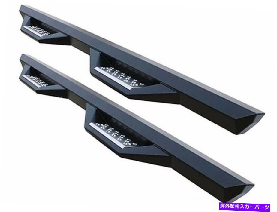 Nerf Bar アイアンクロスHDステップ（適合）2015-2022フォードF150 / 17-22フォードスーパーデューティスーパークルー Iron Cross HD Steps (fits) 2015-2022 Ford F150 / 17-22 Ford SuperDuty SuperCrew【並行輸入品】