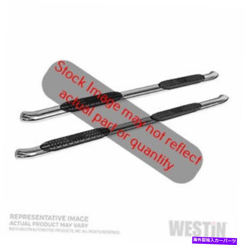Nerf Bar Westin 21-24160 Pro Traxx 4ステンレス鋼4インチ。楕円形のnerfステップバー、磨かれた Westin 21-24160 Pro Traxx 4 Stainless Steel 4in. Oval Nerf Step Bars, Polished【並行輸入品】｜Us Custom Parts Shop USDM