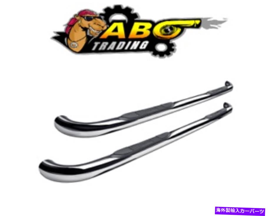 Nerf Bar 14-18のウェスティンシエラ1500 Eシリーズナーフバー3polishedステンレス-23-3720 Westin For 14-18 Sierra 1500 E-Series Nerf Bars 3Polished Stainless - 23-3720【並行輸入品】