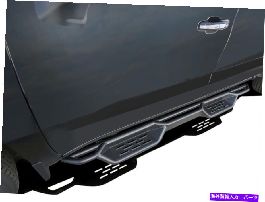 Nerf Bar フィット19-20シルバラードシエラ1500クルーキャブドロップダウンナーフバーステップwb03nag1b Fits 19-20 Silverado Sierra 1500 Crew Cab Drop Down Nerf Bar Steps WB03NAG1B【並行輸入品】 150,700円