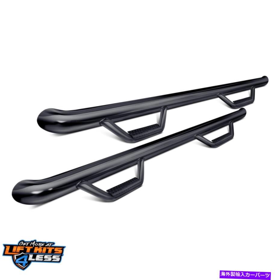 Nerf Bar N-FAB D0989QC-TX 3 "2009-15 RAM 1500のためのテクスチャブラックW-T-W-TO-Wラウンドナーフステップ N-Fab D0989QC-TX 3" Textured Black W-to-W Round Nerf Steps for 2009-15 Ram 1500【並行輸入品】|Us Custom Parts Shop USDM
