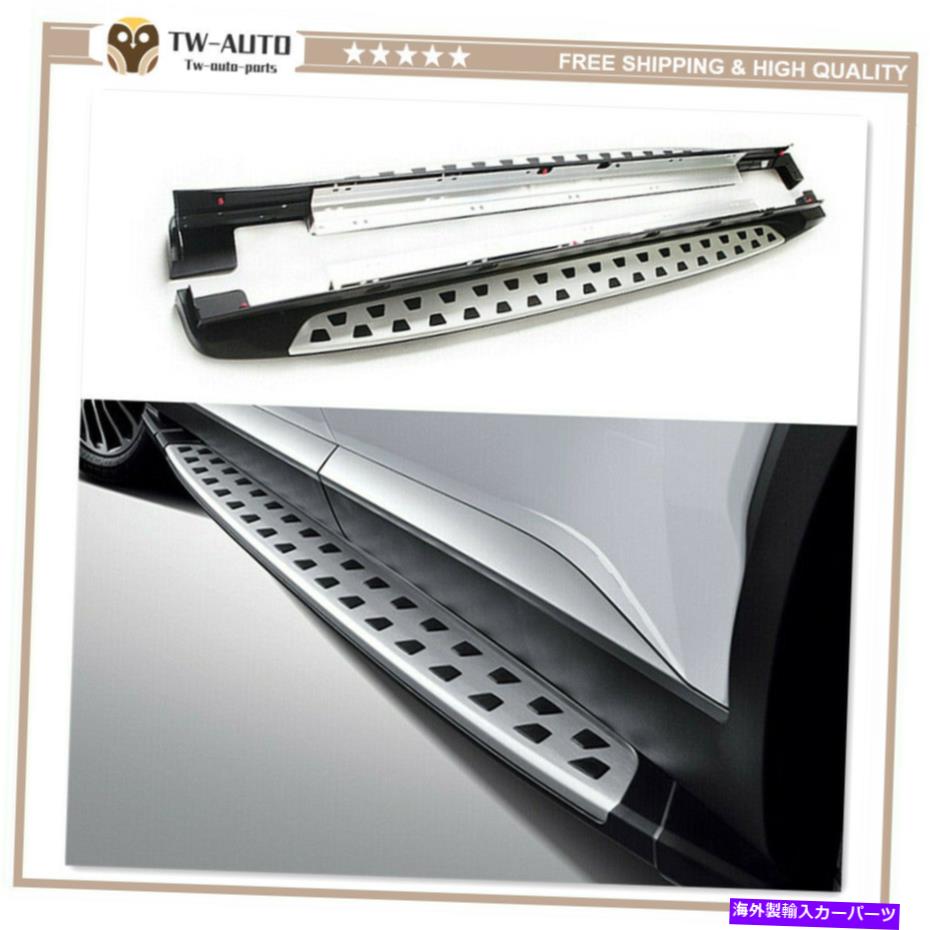 Nerf Bar ドアサイドステップナーフバーランニングボードフィットヒュンダイパリセード2020 2021 2022 Door Side Step Nerf Bar Running Board Fits for Hyundai Palisade 2020 2021 2022【並行輸入品】