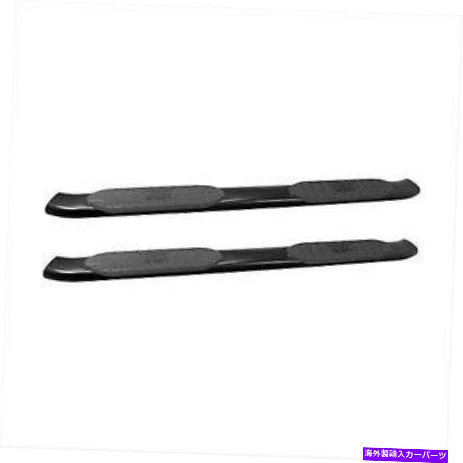 Nerf Bar Westin Pro Traxx Cabの長さ5インチの楕円形のステップバー（黒）-21-53255 Westin Pro Traxx Cab Length 5 Inch Oval Step Bars (Black) - 21-53255【並行輸入品】