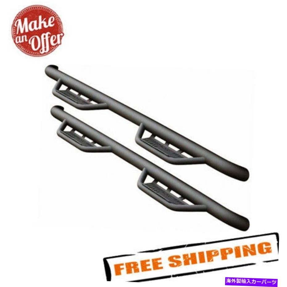 Nerf Bar N-FAB HPC1473QC-TX LG Podium Steps-2014-2019 Chevy Silverado＆GMC Sierra 1500 N-Fab HPC1473QC-TX LG Podium Steps - 2014-2019 Chevy Silverado & GMC Sierra 1500【並行輸入品】